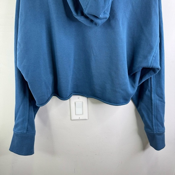 Under Armour UA BTG Terry Crop Hoodie Size Large Oversized Activewear Sporty - Picture 11 of 14